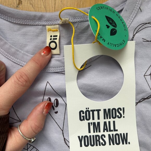 Oii Kids Light Purple Kite Dress - Picture 2 of 3